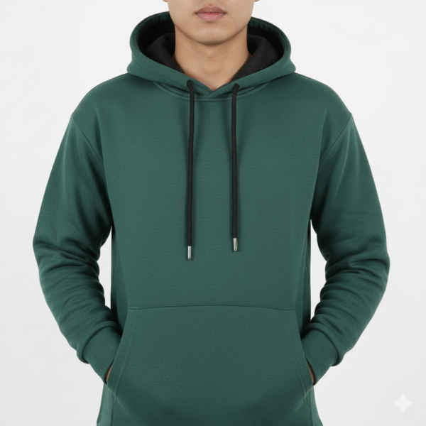 Olive Solid Premium Hoodie
