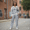 Premium Jersey & Jogger Set - Light Grey